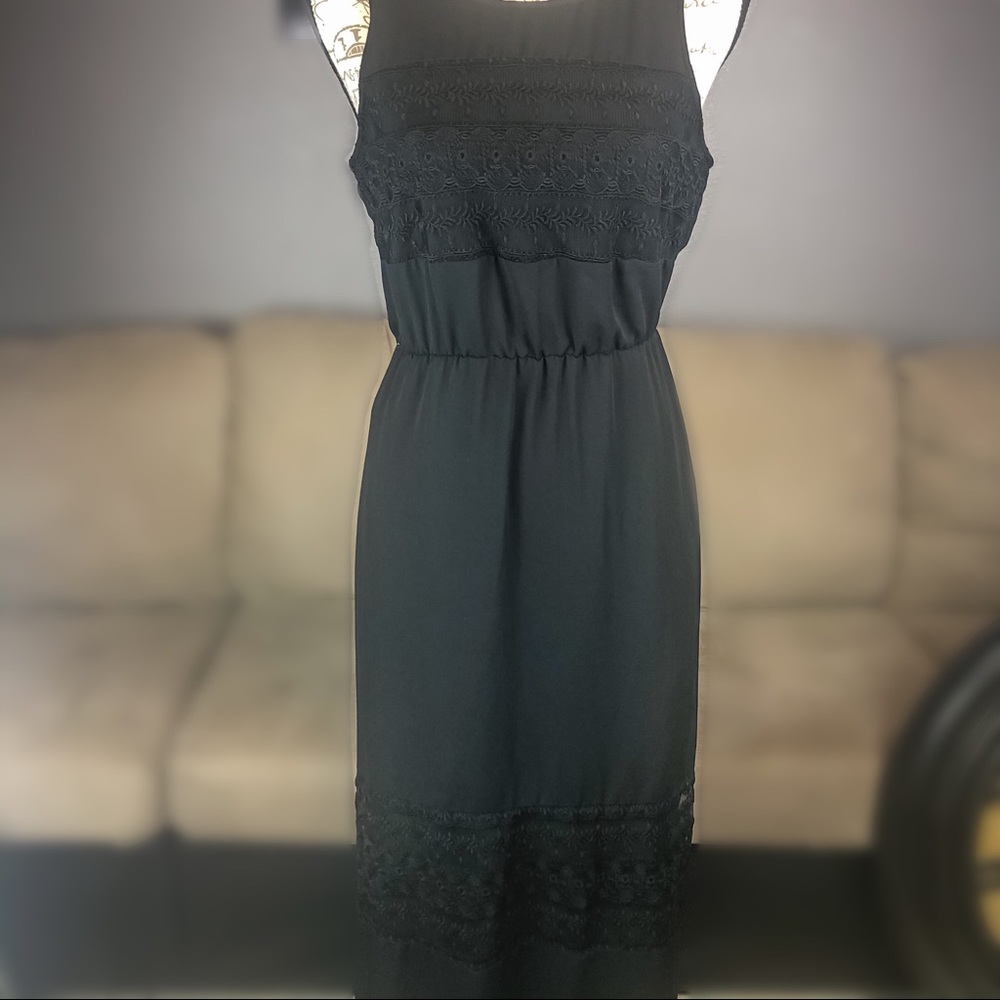 ‼️MOVING SALE‼️ Lace and Crepe Maxi Dress